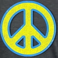 thumbnail image 3 of CafePress - Ukraine Flag Ukrainian Pride Peace Symbol T Shirt - Womens Tri-blend T-Shirt, 3 of 4