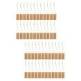 thumbnail image 6 of FRCOLOR 200 Pcs  Pricing Tags Jewelry Craft Price Tags Kraft Paper Label Cards with Elastic Rope, 6 of 8