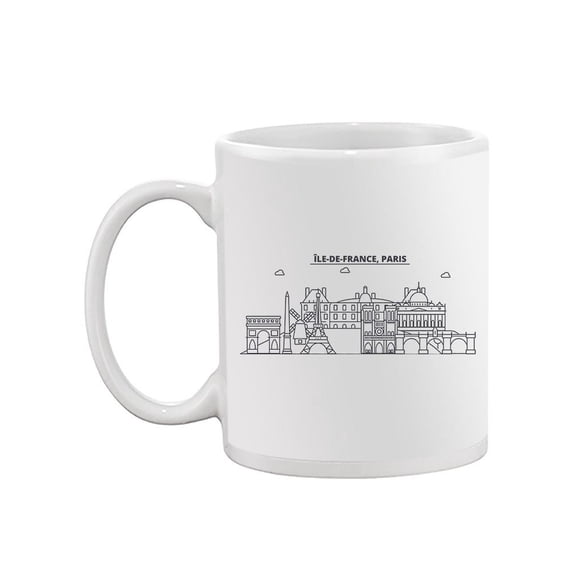 Ile De France Mug Unisex's -Image by Shutterstock