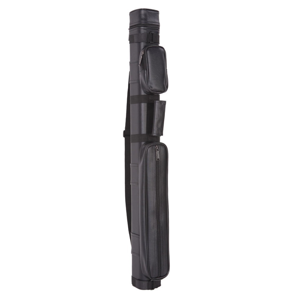 1/2 4Hole Imitated Leather Pool Cue Case with Handle Black Walmart