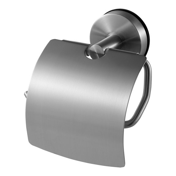 Transolid Cara Paper Holder - 3.74" x 5.59" x 5.83" Brushed Stainless