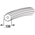 thumbnail image 2 of Screen Retainer Spline, 0.130 in., 250 ft. Roll, Gray, 2 of 2