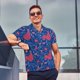 thumbnail image 4 of Fotbe Chicken and Rooster Camiseta Polo de Golf para Hombre con Estampado – Camisa Deportiva Transpirable con Cuello Abotonado-X-Large, 4 of 6