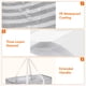 thumbnail image 5 of Bolsa Lifewit plegable, grande, 57 x 30 x 26 cm, color gris, 5 of 9