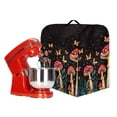 thumbnail image 4 of FOR U DESIGNS Mushroom Butterfly Star Stand Mixer Cover Portable Mixer Dust Covers Multi Pockets for Various Kitchen Appliance Accessories Dust Cover with Top Handle and Pocket - L, 4 of 8