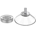 thumbnail image 4 of ziyahi 40mm PVC Transparent Screw Sucker Glass Suction Pads Wall-mounted Threads Suction Cups for Bathroom Bedroom Kitchen, 4 of 9