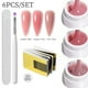 thumbnail image 1 of Pisexur Belleza Maquillaje Pegamento para extensiones de uñas, pegamento base, pegamento de construcción, papel moldeador, bolígrafo de fototerapia, juego multifuncionalpara mujeres y hombres, 1 of 6