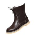 thumbnail image 2 of Willtoo Sports Shoes for Women Round Toe Lace‑up Ankle Boots, Thick‑Sole Fall Winter Casual Short Boots Non‑Slip Fashion Walking Footwear, 2 of 4