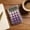 Purple, variant on Specollect 1 Pcs Desktop Calculator with Mechanical Feel Keyboard, Solar and Battery Dual Power, Portable for Office Finance Business School, Large Display and Anti-Slip