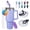 Purple, variant on 40 oz Tumbler with Handle and Straw,Stainless Steel Insulated Cup,100% Leak-proof Travel Coffee Mug for Hot and Cold Beverage,Water Bottle for Office Gym Car Metal Cup
