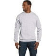 thumbnail image 4 of Gildan Unisex Adult Fleece Crewneck Sweatshirt Classic Fit Heavy Blend Pullover Sweater for Men & Women (Ash, 5XL), 4 of 6
