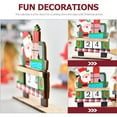 thumbnail image 5 of ADDHAT Red Wood Countdown Calendar For Christmas And Shopping Mall 1 Set 5.5x4.7x1.4in, 5 of 8