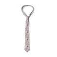 thumbnail image 3 of Botanical Necktie, Pastel Floral Composition, Dress Tie, 3.7", Eggshell Multicolor, by Ambesonne, 3 of 3