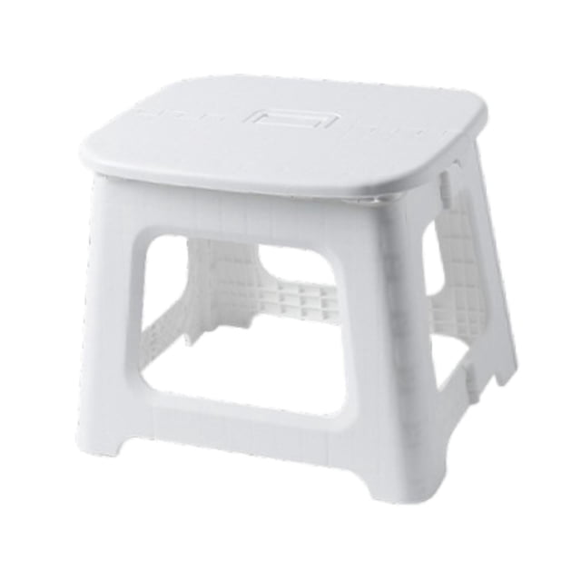 Lipstore Folding Step Stool Shoe Changing Stool Under Desk Footrest Shower Stool Bathroom 27.5cmx23.5cmx23cm
