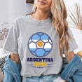thumbnail image 4 of Jollimate Argentina Soccer T-Shirt, Argentina Fan Girl Shirt, Football Fan Gift, Soccer Lover Gift, 4 of 6