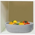 thumbnail image 7 of Qholemyo Rope Woven Desktop Basket Baskets For Organizing Cosmetic Snack Storage Basket For Vanity Countertop Use, 7 of 7