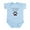 Sky Blue, variant on CafePress - Flat Coated Retriever Brother Body Suit - Baby Light Bodysuit, Size Newborn - 24 Months