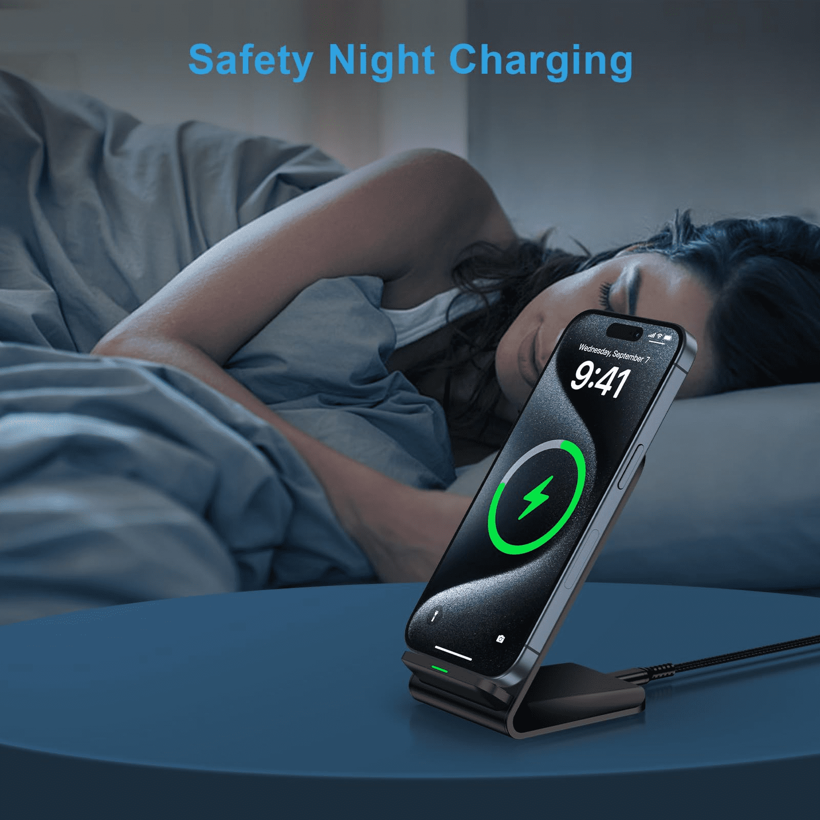 Google Pixel 9 Wireless Charger Stand Fast Charging for Pixel 9A 9 Pro XL Fold 9 8A 7A 8 7 6 Pro,15W Phone Wireless Charger Station for Samsung Galaxy S25 S24 S23 S22 S21 S20 Ultra FE,iPhone 16 15