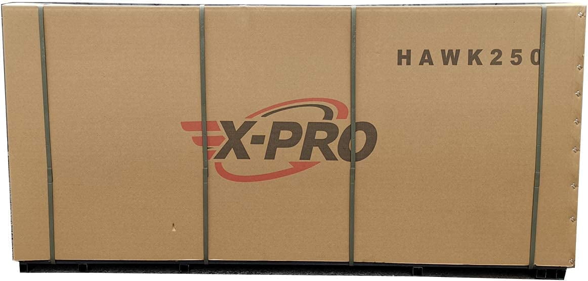 X-Pro Brand New Hawk 250 Gas Pit Dirt Bike with Dual Sports Enduro Bike! 21"/18" Wheels!