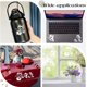 thumbnail image 5 of Juego de 2 calcomanías de mariposas para coche, vinilo impermeable, calcomanías para mujer y calcomanías reflectantes autoadhesivas., 5 of 9