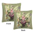 thumbnail image 3 of Fundas de almohada de terciopelo Melanie Martinez, fundas de almohada decorativas suaves y acogedoras con cremallera oculta para dormitorio, sofá, sillón, funda de almohada de terciopelo, 3 of 8