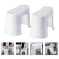 thumbnail image 3 of LOVEVER 2Pcs Home Anti skid Toilet Footstools Bathroom Plastic Toilet Stepping Stools, 3 of 8