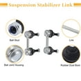 thumbnail image 6 of Unique Bargains 2pcs Rear Sway Bar Links Stabilizer Link Kit for Nissan Altima for Nissan Maxima No.K750662/K750663, 6 of 6