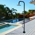 thumbnail image 3 of 88.58” H Free Standing Outdoor Shower, Stainless Steel Shower Set, 3 of 5