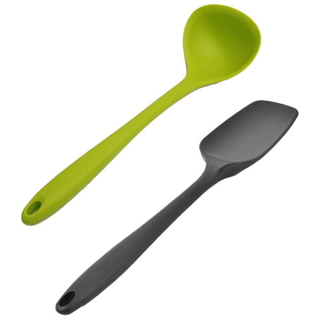 Herramientas para hornear utensilios de cocina todos juntos de silicona con espátula de silicona