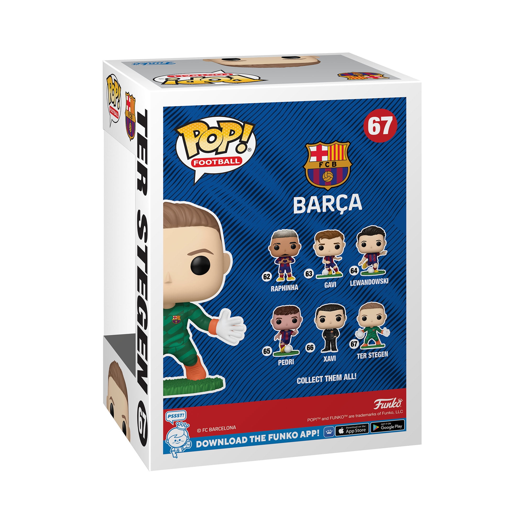 Robert Lewandowski Barcelona Funko Pop! #64 Vinyl Figure - Walmart.com