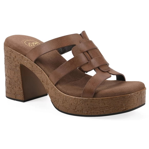 White Mountain Barillo Women's Platform Sandal