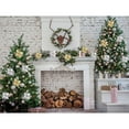 thumbnail image 3 of 10Pcs Christmas Glitter Artificial Poinsettia Flowers Xmas Poinsettia Artificial Wedding Flowers Decorations Xmas Tree Ornaments for Party Favors, 4.4inch, 3 of 9