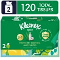 thumbnail image 3 of (8 pack) Kleenex Lotion Facial Tissues with Coconut Oil, 2 Cube Boxes, 60 Tissues per Box, 3-Ply, 3 of 12