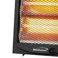 thumbnail image 5 of Brentwood Kool Zone H-Q600BK 600-Watt-Max Portable Quartz Space Heater, Black, H-Q600BK, 5 of 5
