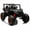 Black, variant on Garvee 24V 4WD Electric Ride On UTV for Kids, 2-XL-Seater with Remote, 3 Speeds, Horn, 7AH Battery Powered 4-Wheeler Vehicle with LED Lights, Music, for Ages 2-8