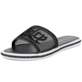 thumbnail image 1 of Sandalias Slide Juicy Couture con diamantes de imitación brillantes Yves, color negro 37, 1 of 6