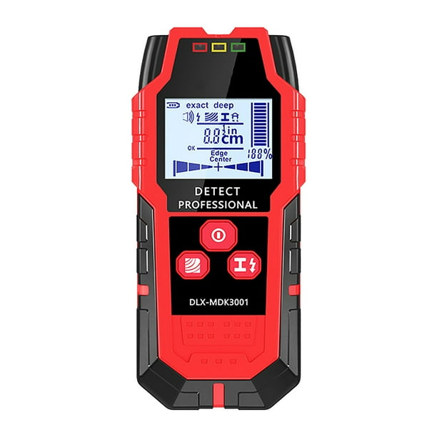 Medidor láser de distancia de 165 pies, dispositivo de medición láser IP54, telémetro digital portátil con niveles de burbuja y retroiluminación LCD, calibración automática.
