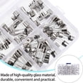 thumbnail image 2 of MasteelfCA 100pcs 0.2A-20A Glass Tube Fuse Protective Tube Fast-blow Glass Fuses Assorted, 2 of 7