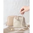 thumbnail image 7 of Small Travel Jewelry Case,Mothers Day Gifts,Jewelry Pouch Bags with Zipper,Velvet Jewelry Organizer Storage Bag for Bracelet Rings Earring-Cream White, 7 of 7