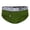 Green, variant on Men's Underwear Briefs Seamless Wicking-Moisture Support U Pouch Soft Underwear Quick-Dry Mid Waist Sculpted Trunk for Men