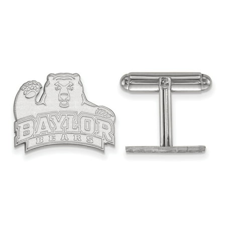 925 Genuine Sterling Silver Officially Licensed Baylor University Cuff Link