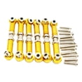 thumbnail image 1 of ZheElen RCGOFOLLOW 1/18 Aluminum Alloy Wheelbase Steering Link Rod Set Rc Steering Link Rod Set For HIMOTO -18 Golden, 1 of 6
