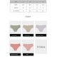 thumbnail image 3 of Calzoncillos sin costuras para mujer Paquete de 3 bragas de seda de hielo Ropa interior invisible de tiro medio, verde, L Feliz Sencillez, 3 of 3