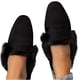 thumbnail image 4 of Zapatos planos de invierno para mujer, pantuflas peludas, sandalias de felpa, toboganes peludos acogedores, zapatos de casa suaves y cálidos Wmkox8yii  hj789, 4 of 6