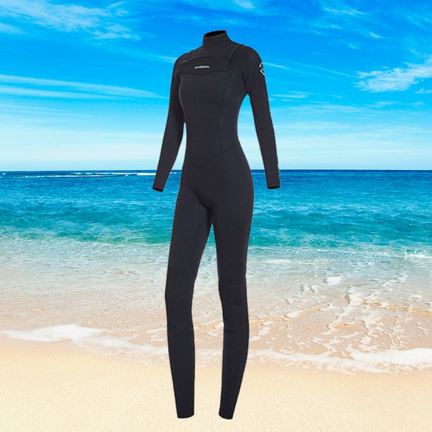 Buceo Surf Ropa Ropa de protección de buceo de neopreno Accesorios para exteriores (Negro M Mujer)