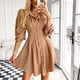 thumbnail image 1 of Vestido de Camisa ANGGREK Para mujer Casual Con Estilo de Tela Suave de Micro Elasticidad, 1 of 7