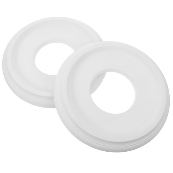 FRCOLOR 2pcs Ceiling Medallions Light Fixtures Medallions Ceiling Fans Medallions Elegant Indoor Decorative Lighting Base Easy To Install For Enhancing Home Decor