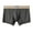Dark Gray, variant on Hfnxid Boxer Briefs,Men Solid Color Fashion Mid-waist Large Size Breathable Boxers Briefs