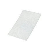 VSM 401246 Abrasive Hand Pad, White, 6" x 9" (Pack of 10)