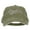 Olive, variant on Canoe Outline Embroidered Washed Buckle Cap - Olive OSFM